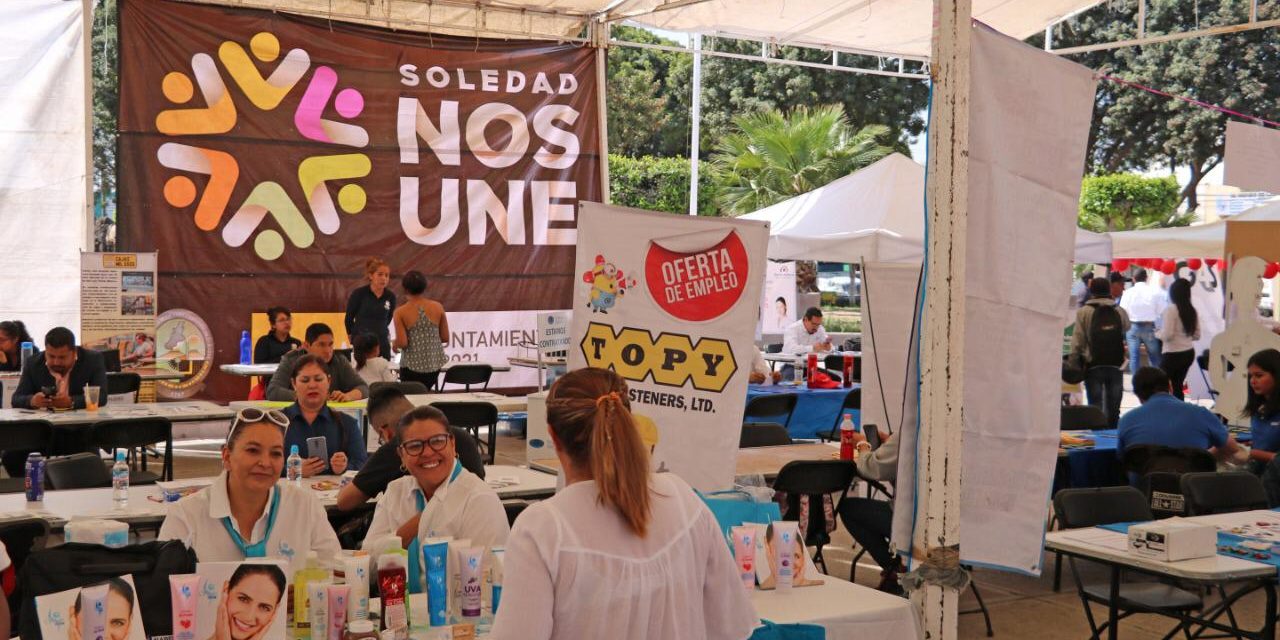 Feria del Empleo y Autoempleo en Soledad ofreció más de 2 mil vacantes.