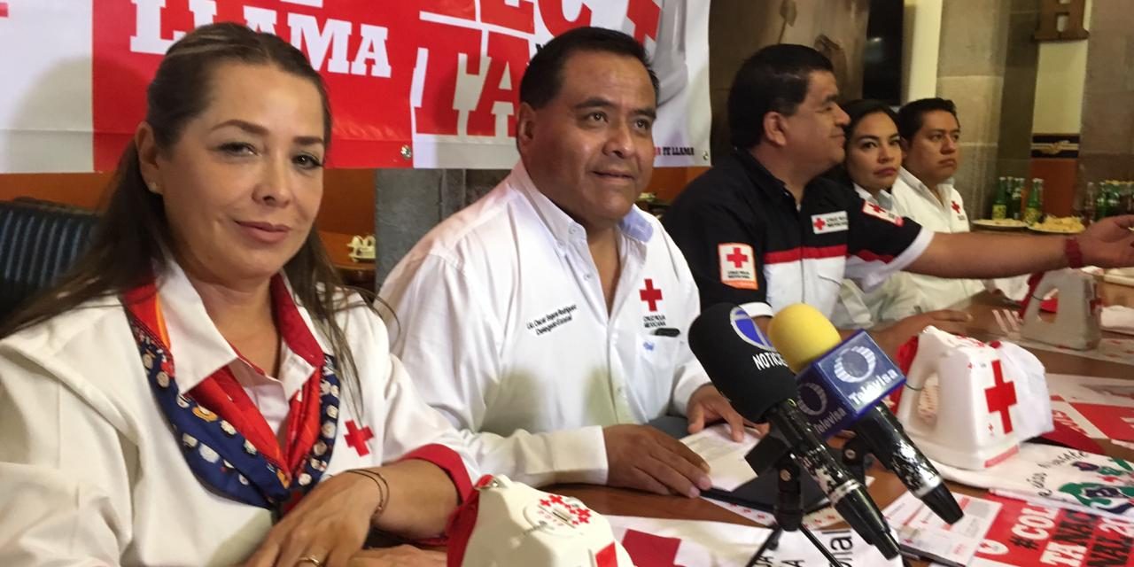 Iniciará este 25 de marzo en SLP la Colecta Anual 2019 de la Cruz Roja.