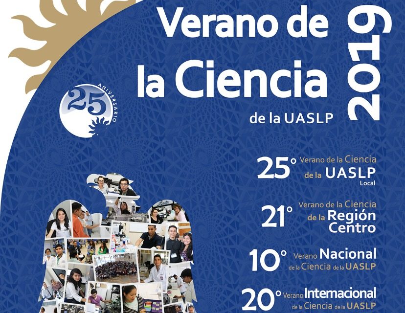 Abre UASLP convocatoria para participar en el Verano de la Ciencia 2019.