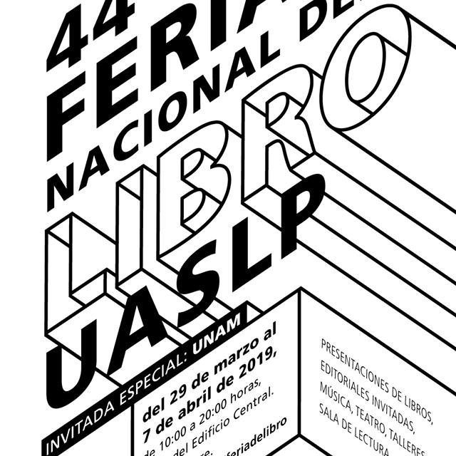 UASLP lista para el arranque de la XLIV Feria Nacional del Libro 2019.