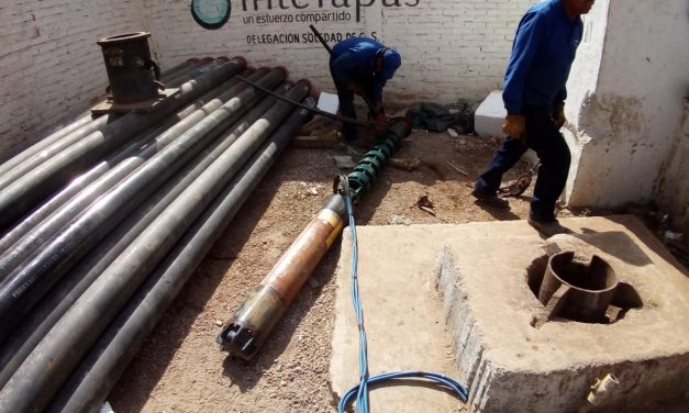 Interapas realizará mantenimiento en el pozo Soledad II.