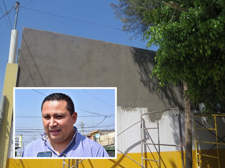 Apoyará municipio soledense a escuelas con bardas perimetrales.