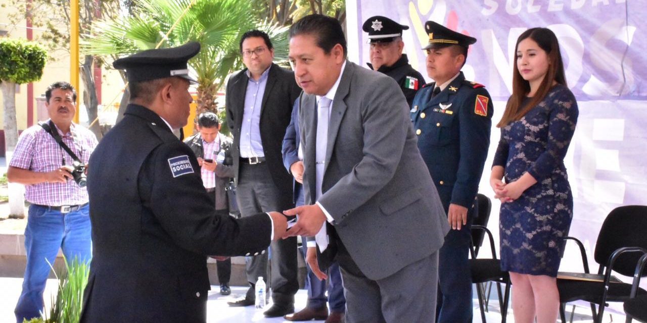 Se gradúan cadetes de la DGSPM de Soledad.