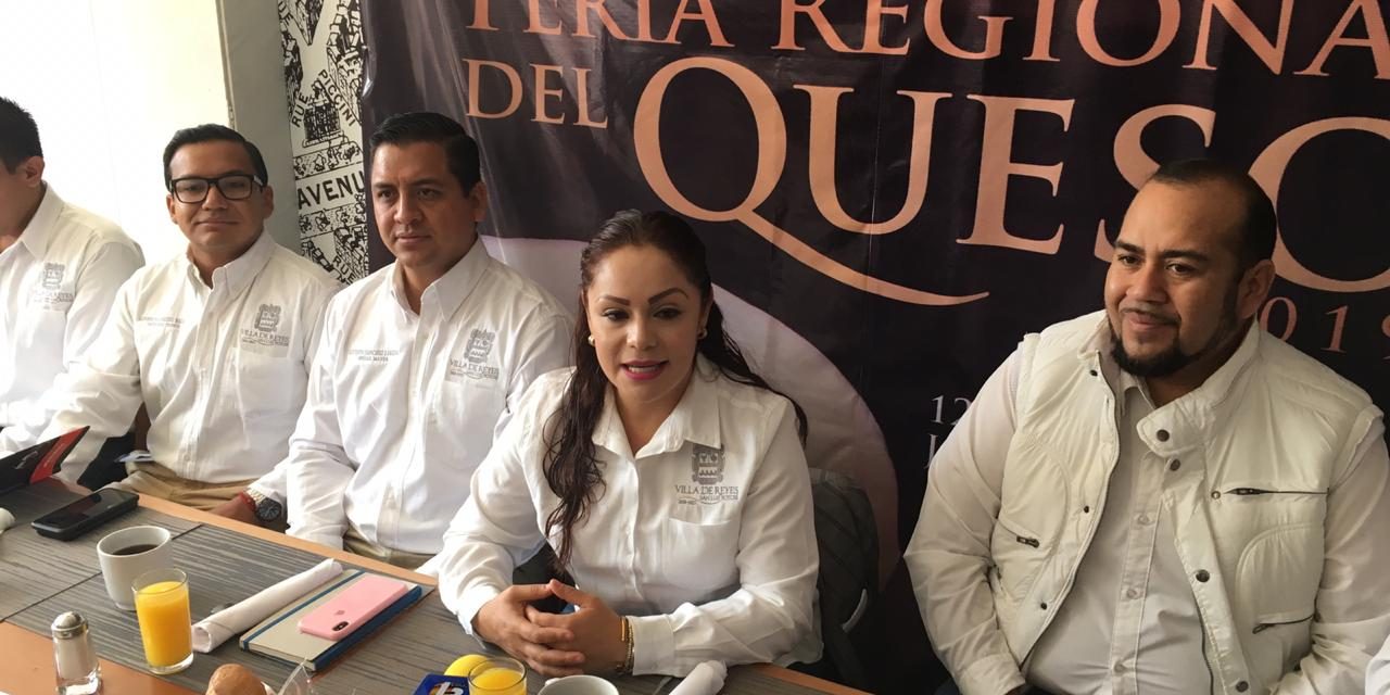 Presenta Villa de Reyes su “Feria Regional del Queso”.