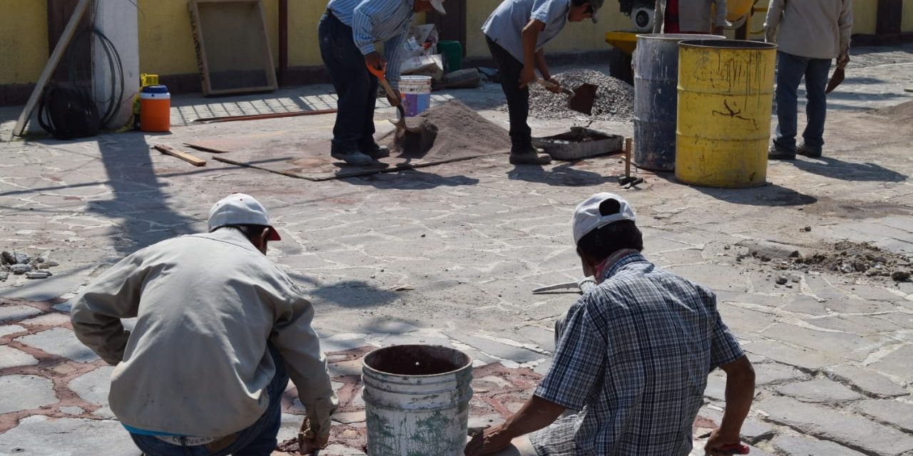 Rescata Desarrollo Urbano en Soledad el jardín Hidalgo.