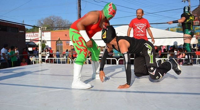 Habrá espectáculo de lucha libre en la colonia San Felipe en Soledad.