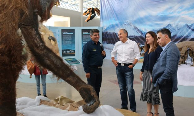 Se inaugura museo itinerante “Tierra de Dinosaurios”