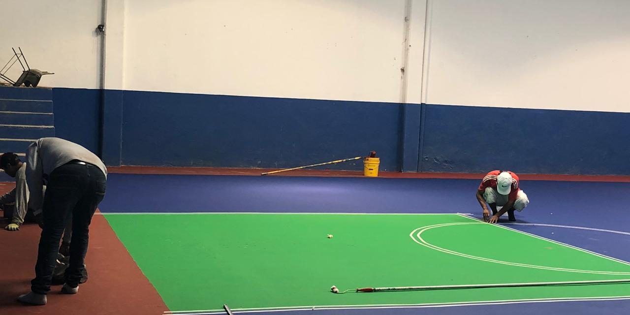 Rehabilitan centro cultural y deportivo de La Pila