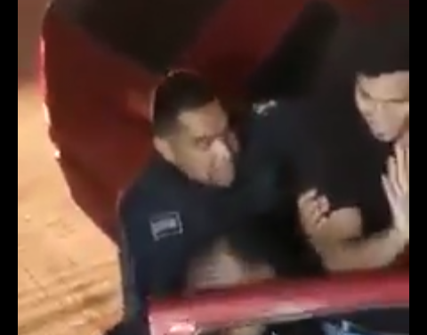 Interviene la CEDH tras video de abuso policíaco.