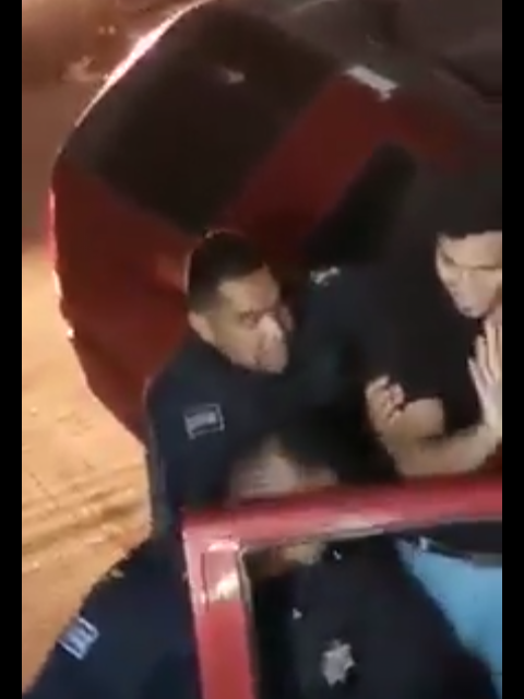 Interviene la CEDH tras video de abuso policíaco.