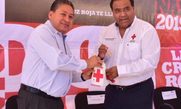 Apoya ayuntamiento de Soledad la colecta anual de Cruz Roja.