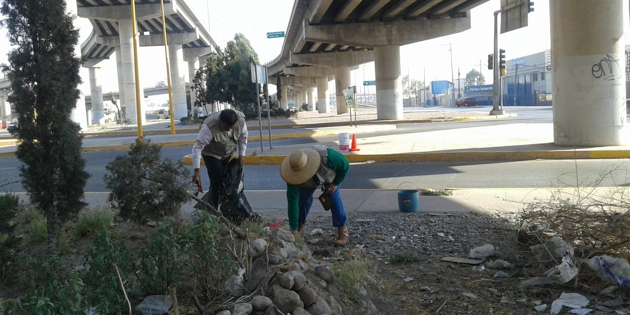 Se suma población a convocatoria de limpieza por la ciudad en Soledad.