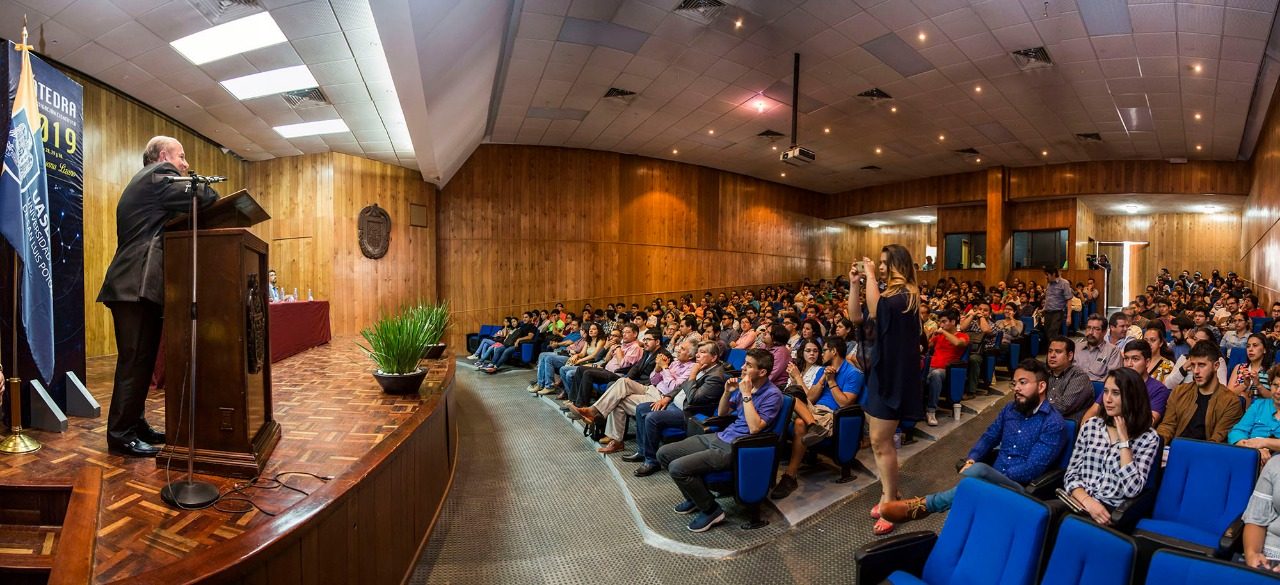 UASLP inaugura XI Cátedra de Investigación 2019 del Instituto de Física.