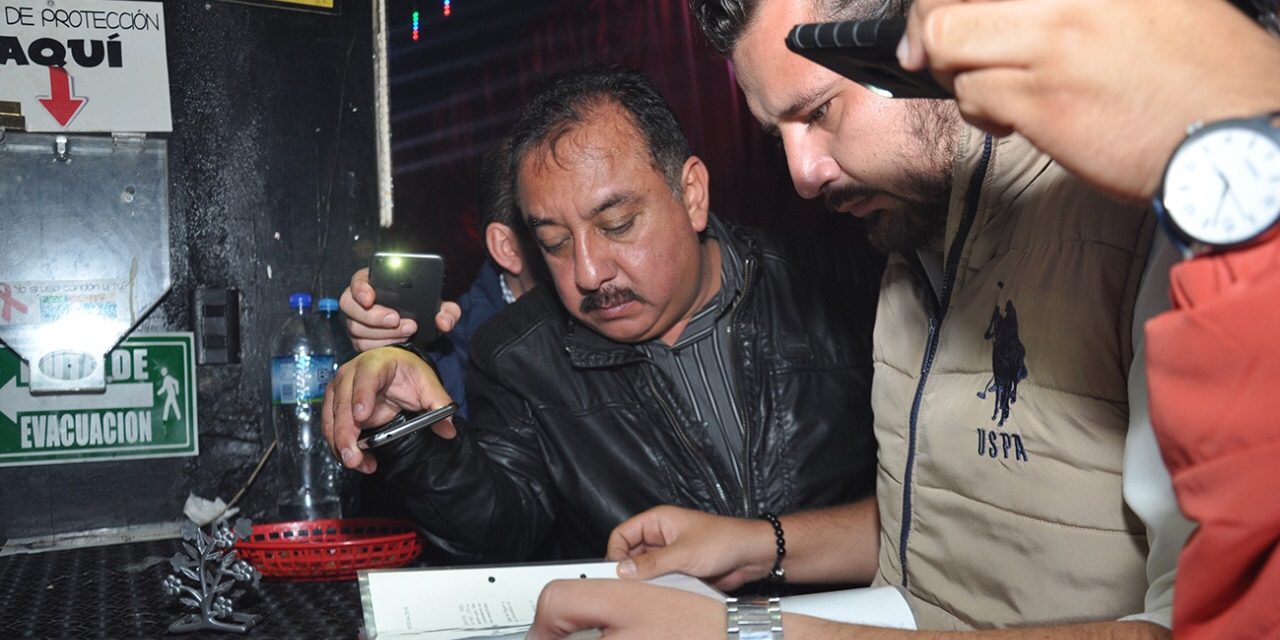 Direcciones municipales trabajan en conjunto en operativos para supervisar centros nocturnos