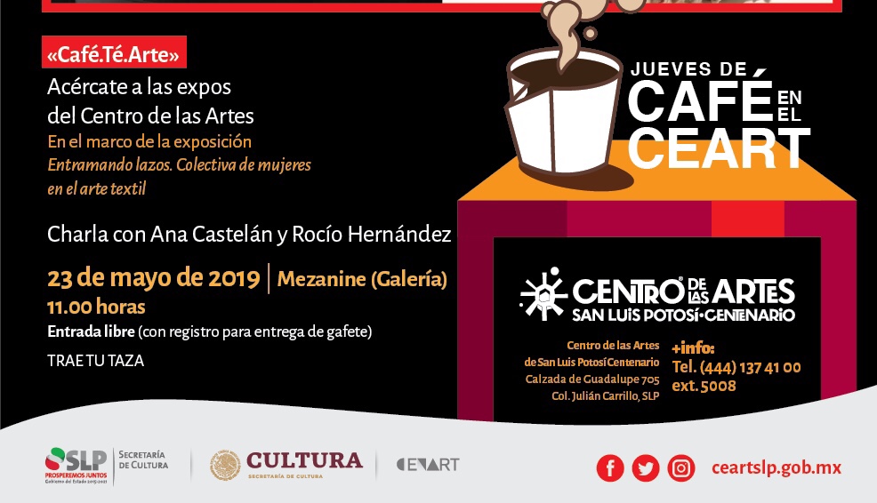 Invitan a jueves de Café.Té.Arte