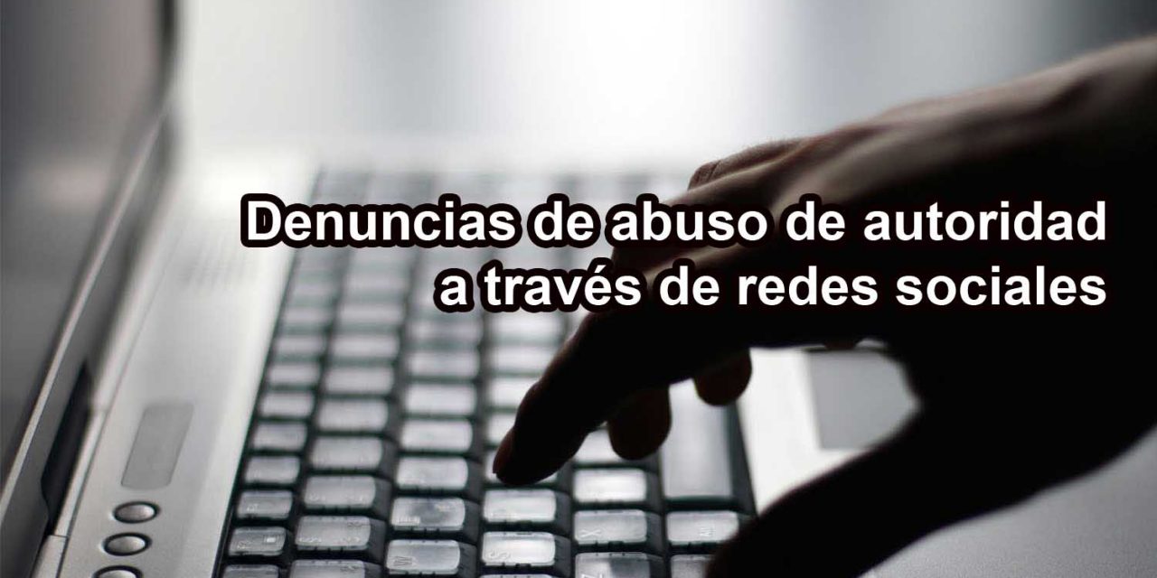 Firme el compromiso de no tolerar abusos de autoridad