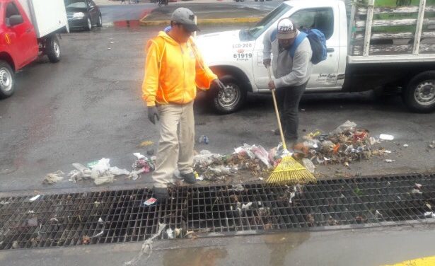 Trabajo coordinado en el Ayuntamiento SLP en temporada de lluvias