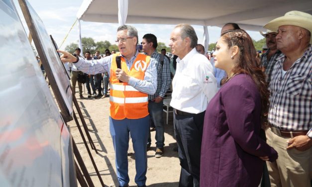 Arrancan ramal que conectará carretera Silao con autopista Villa de Arriaga.