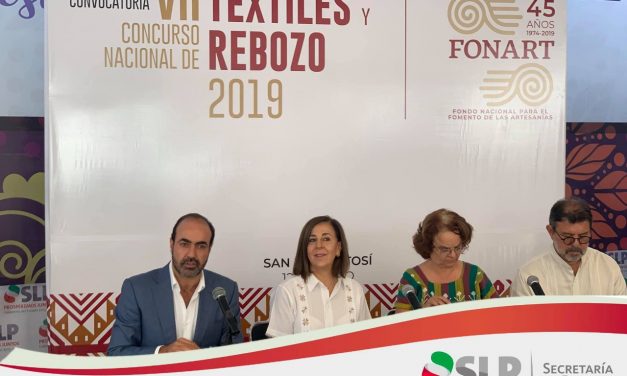Presentan Séptimo Concurso Nacional de Textiles.