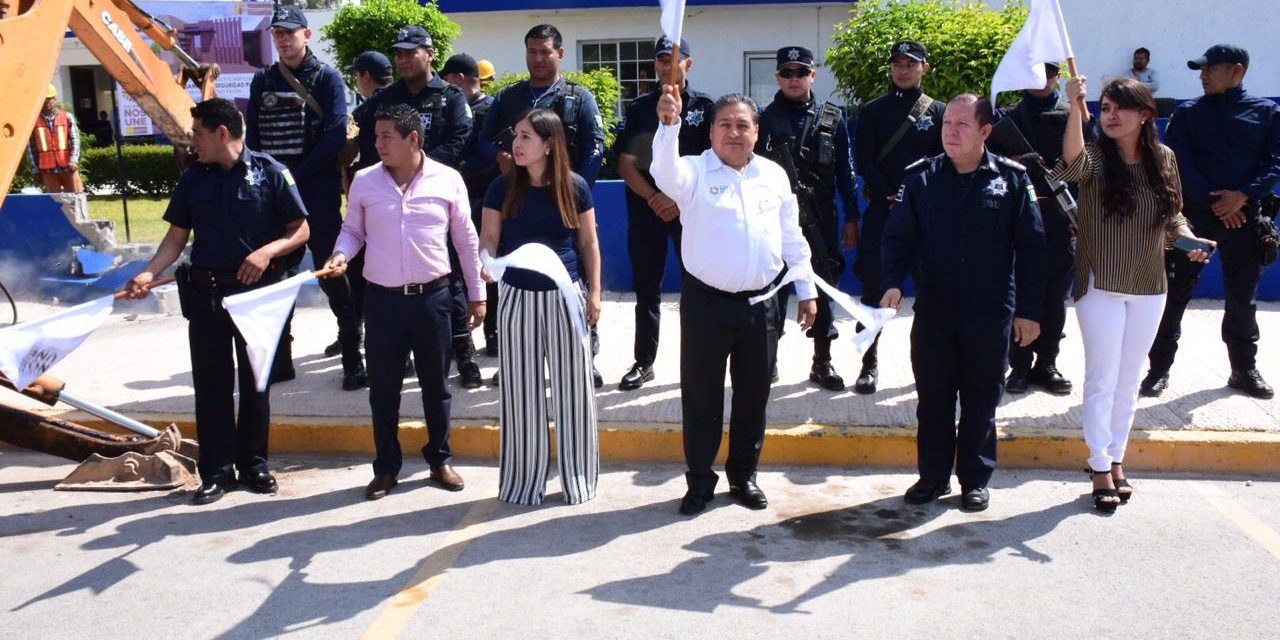 Inician trabajos de la nueva Comandancia Central de Pavón en Soledad.