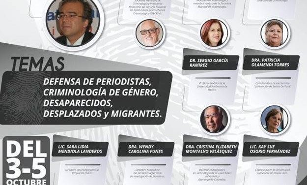 La UASLP será sede del Congreso Nacional de Criminología.