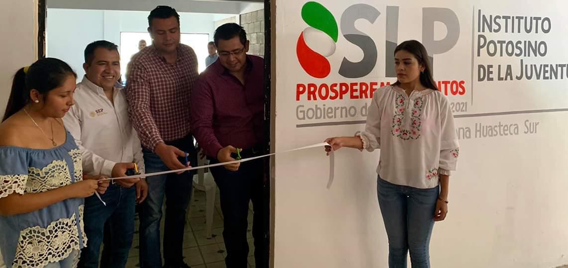 Apertura INPOJUVE “Casa de la Juventud” en Tamzunchale.