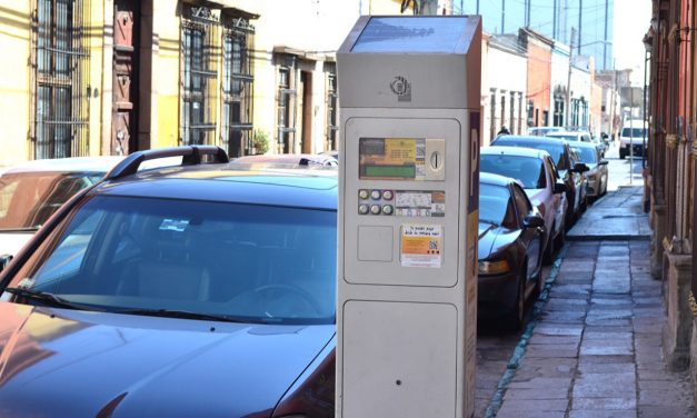Cerca de 4 millones de pesos fue la recaudación en los  parquímetros durante julio