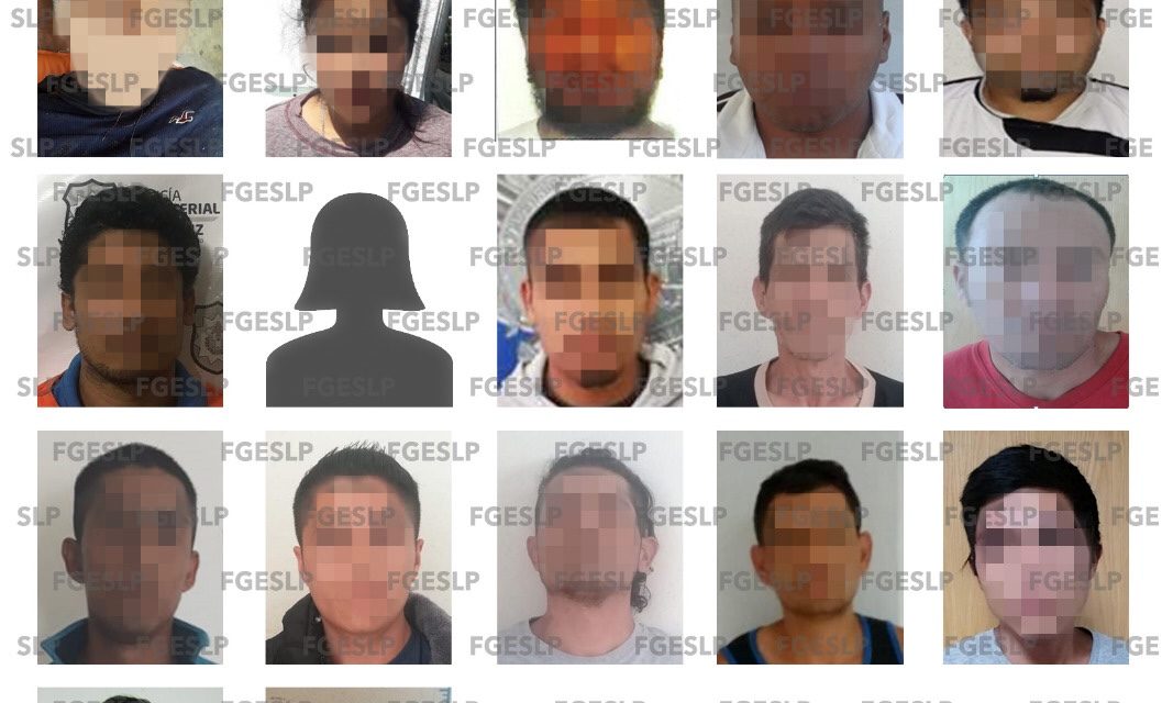 Policía de Investigación detuvo a 22 personas durante la tercera semana de agosto