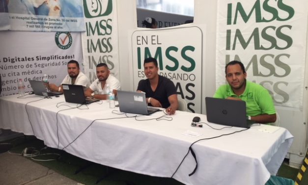 Ofrece IMSS servicios de promoción a la salud en la Fenapo.