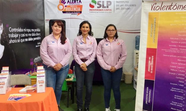 Durante Fenapo, IMES brindará orientación e información sobre violencia de género.