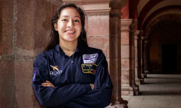 Estudiante de la UASLP reconocida en el Space Camp de la Nasa.