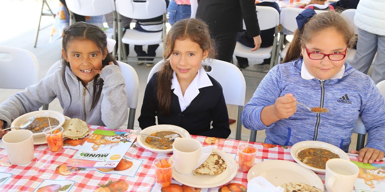 SLP con histórico avance en el combate a la carencia alimentaria.