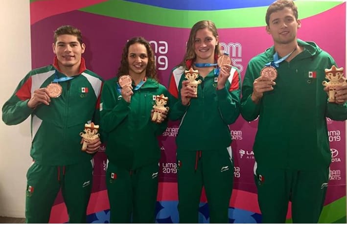 Destacan atletas potosinos y potosinas en los Juegos Panamericanos de Lima 2019.