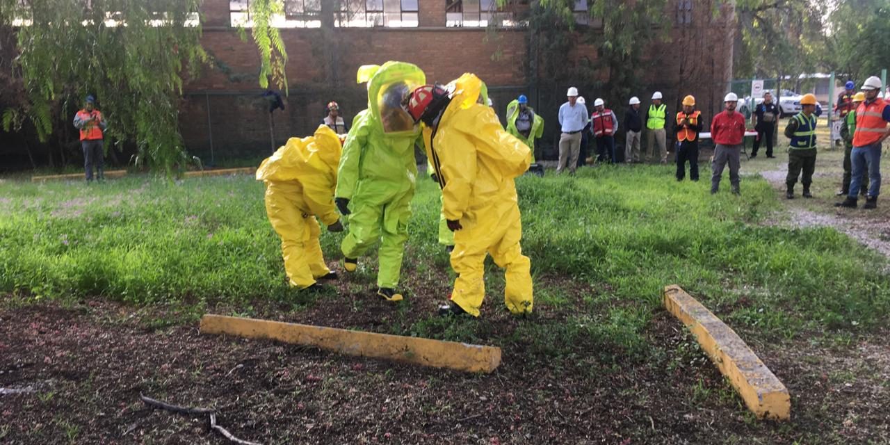 Culminó curso de emergencias de cloro con simulacro en KCS