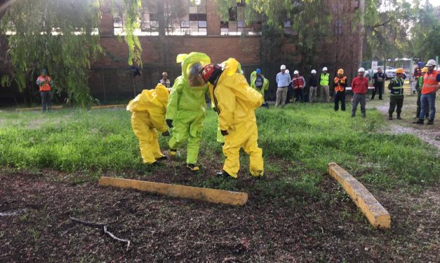 Culminó curso de emergencias de cloro con simulacro en KCS