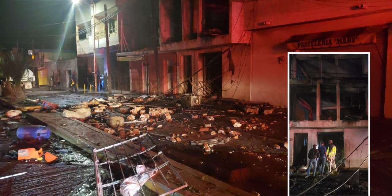 Estalla almacenamiento de pirotecnia clandestina en Ahualulco.