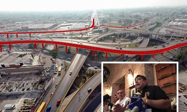 Presentan operativo vial por obras en Distribuidor Juárez.
