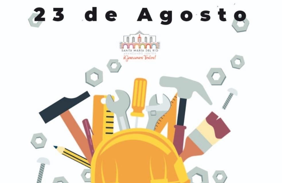 Proyecta STYPS Jornada de Empleo en Santa María del Río.