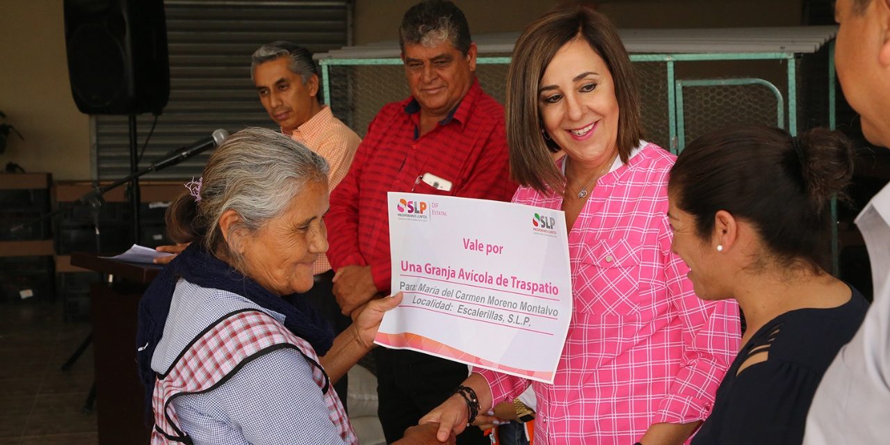 DIF estatal entregará apoyos para instalar Granjas de Traspatio.