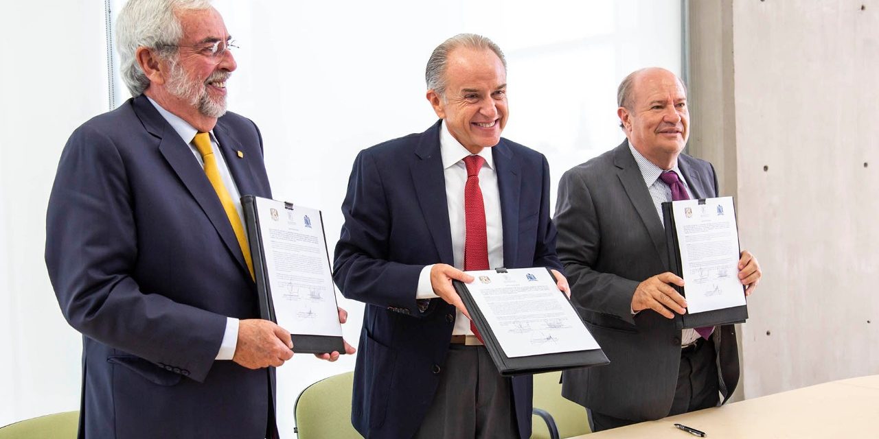 Amarran UNAM y UASLP acuerdos para la investigación.
