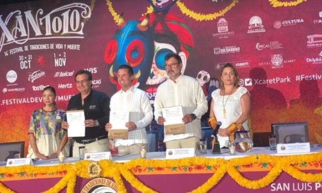 San Luis Potosí, estado invitado en el Festival de Tradiciones de Vida y Muerte Xcaret 2019