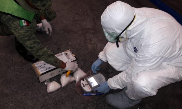Aseguran droga en el Aeropuerto Ponciano Arriaga