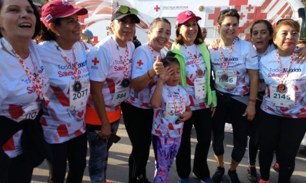 Gran convocatoria a carrera atlética de la Cruz Roja “Todo México Salvando Vidas”