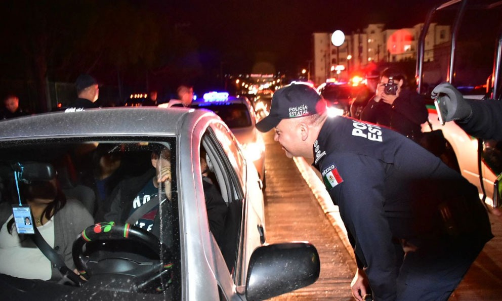 Detecta Policia Vial 51 personas en estado de ebriedad el fin de semana.