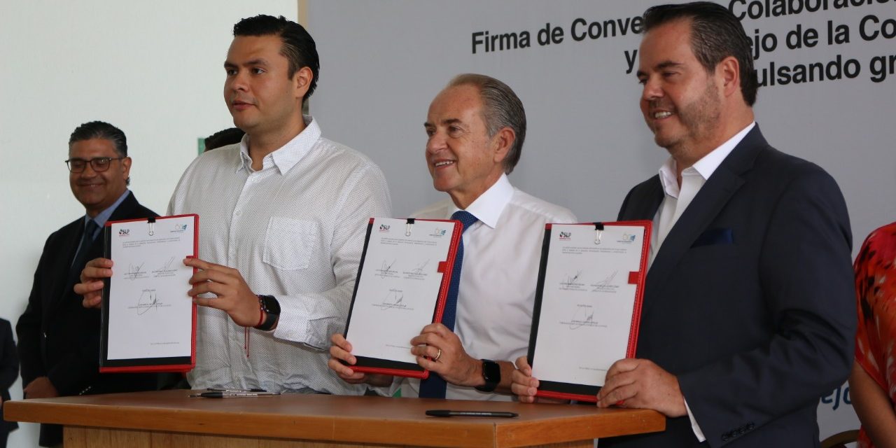 Consejo de la Comunicación y Gobierno del Estado firman convenio a favor de niñas, niños y adolescentes.