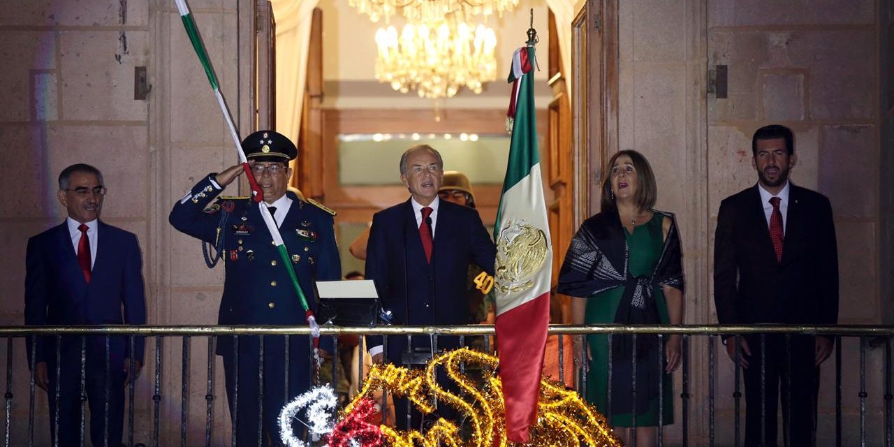 JMCL encabeza Grito de Independencia.