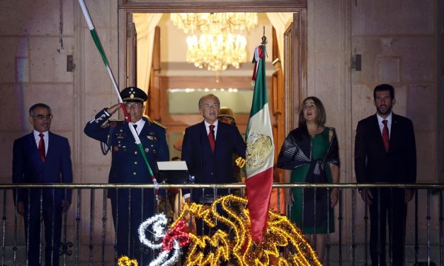 JMCL encabeza Grito de Independencia.
