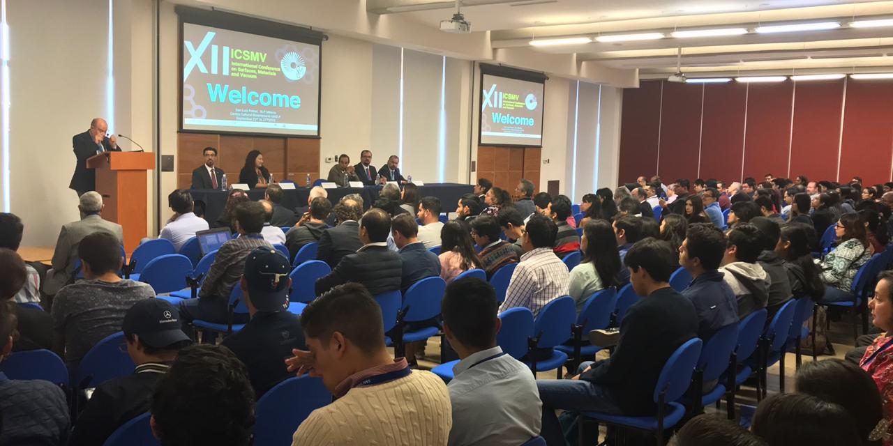 UASLP inaugura XII Conferencia Internacional de Superficies, Materiales y Vacío.