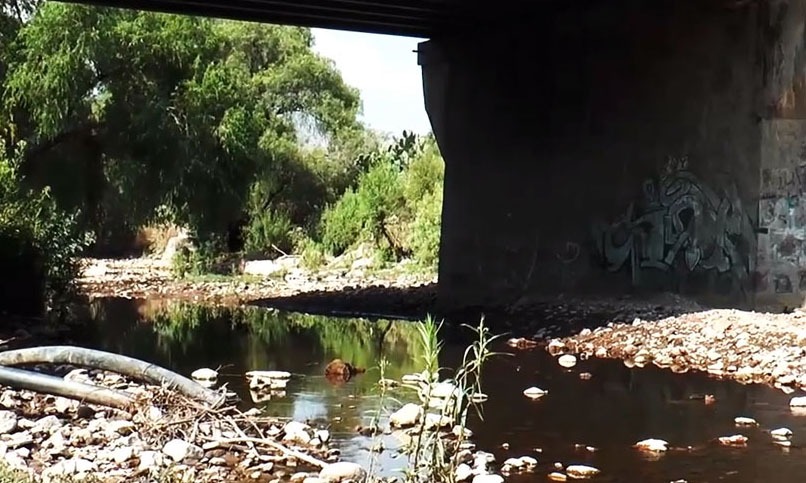 Llama DH a frenar contaminación de Río en Escalerillas.