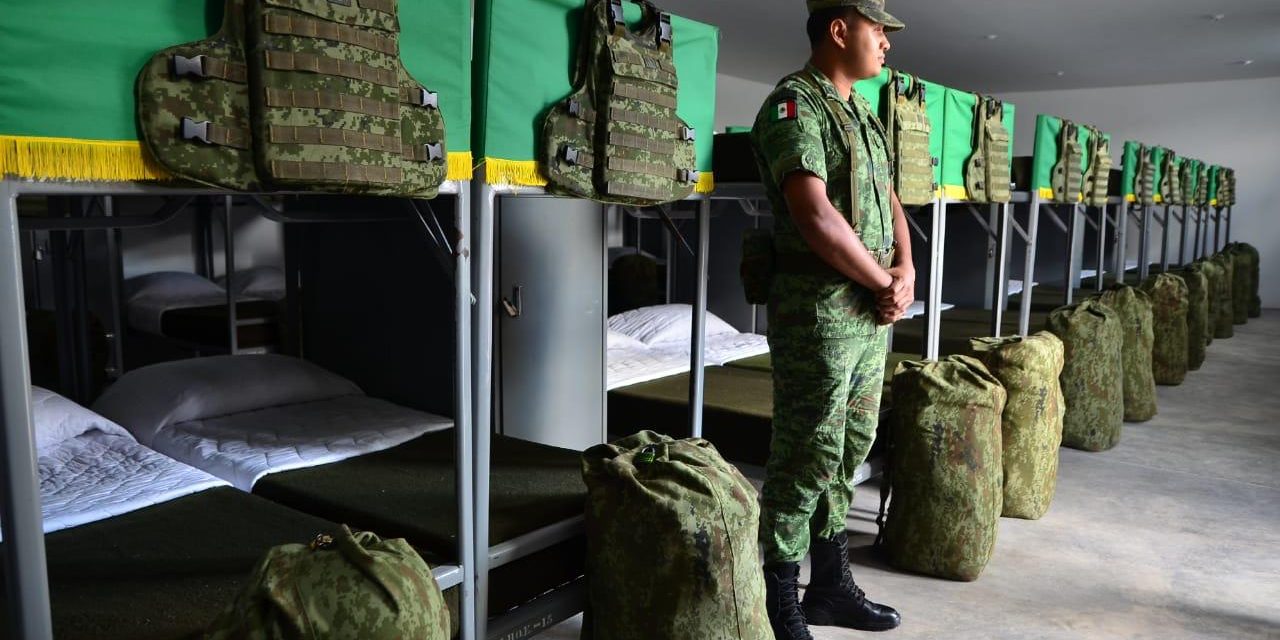 Ayuntamiento de Soledad es ejemplo con entrega de nuevo cuartel militar para la Guardia Nacional.